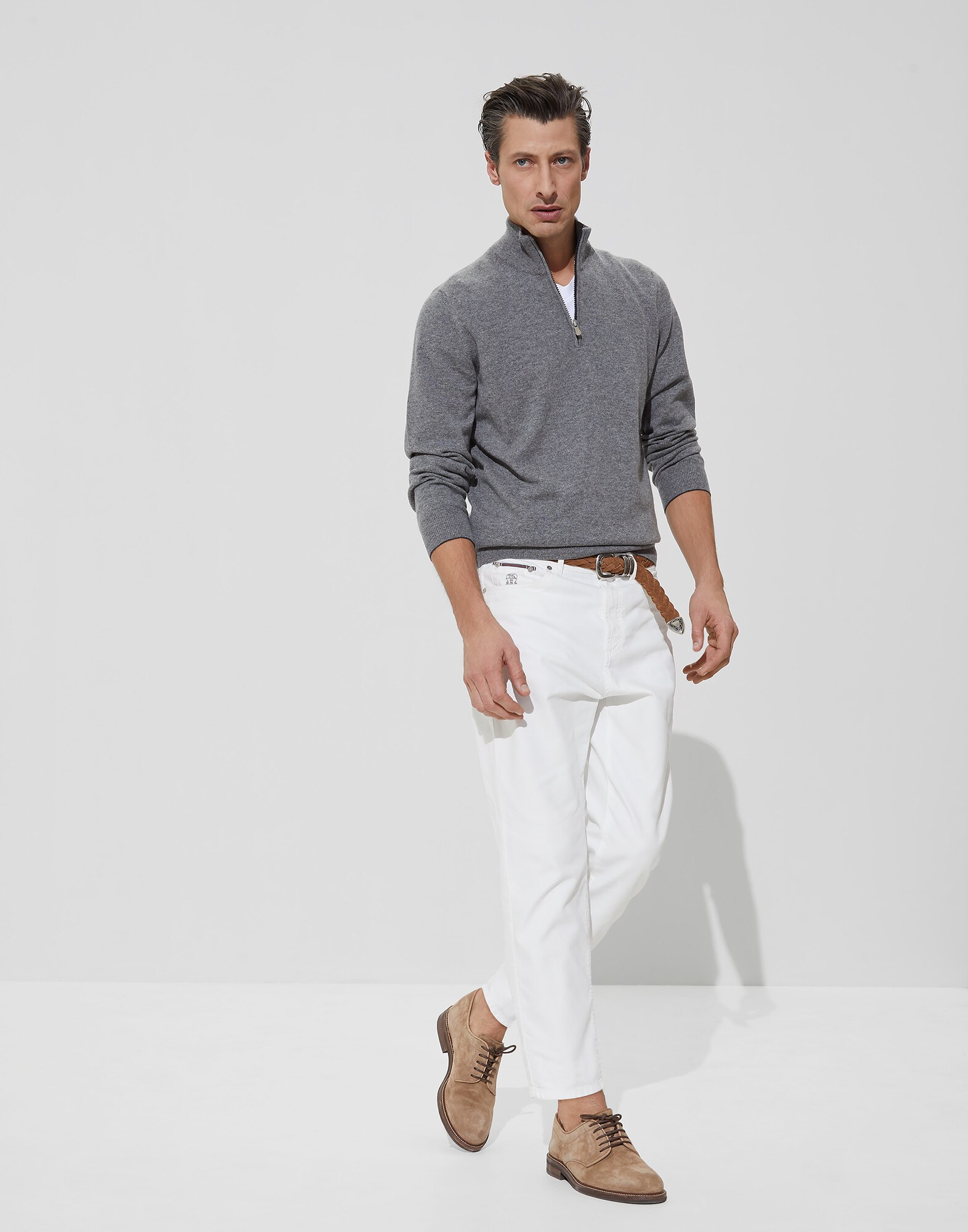High Neck Sweater - Full look