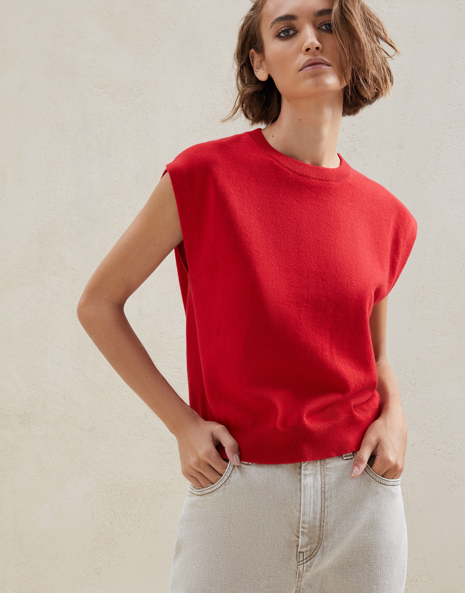 Knitted Top - Front view
