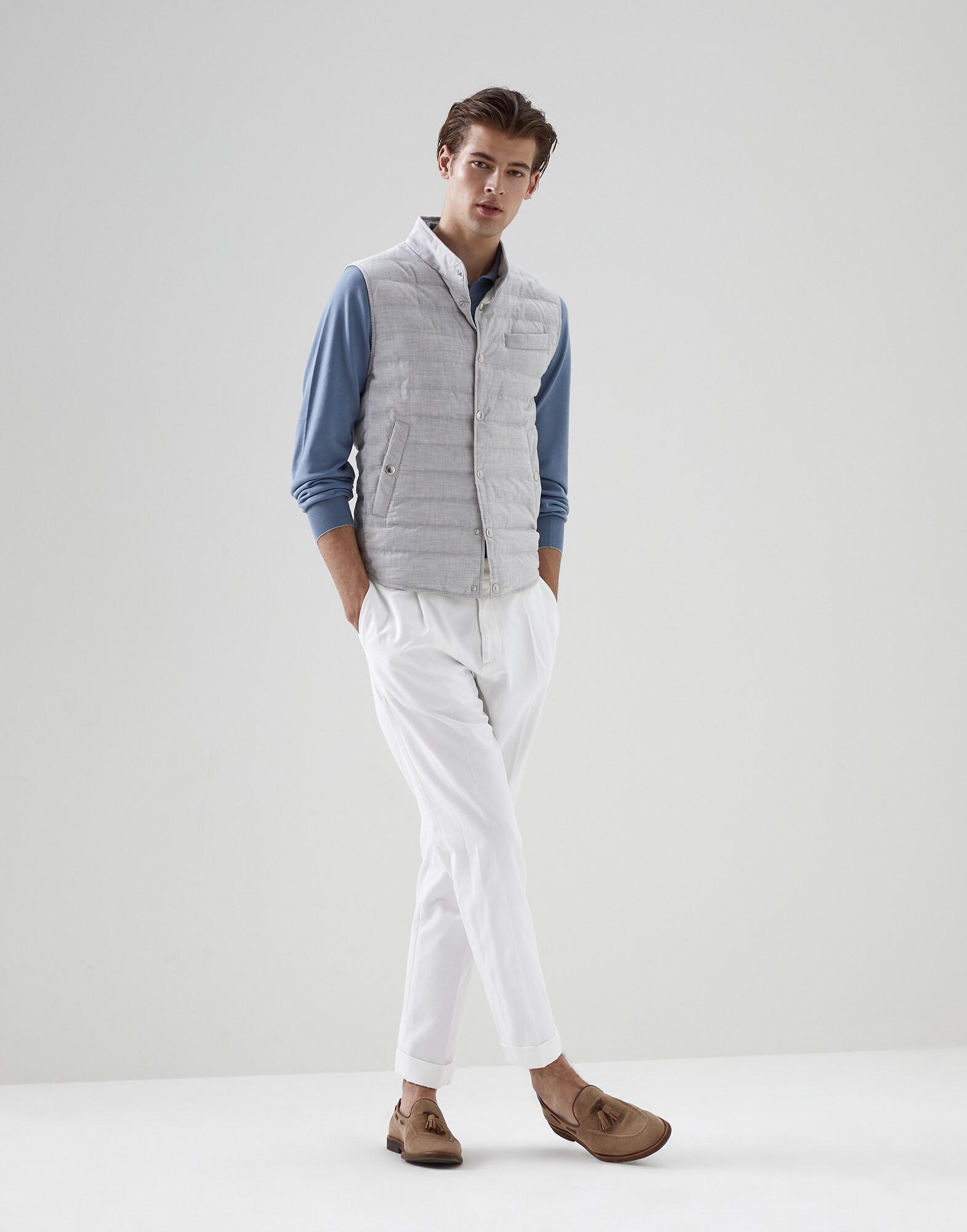 Polo-Style Sweater - Full look