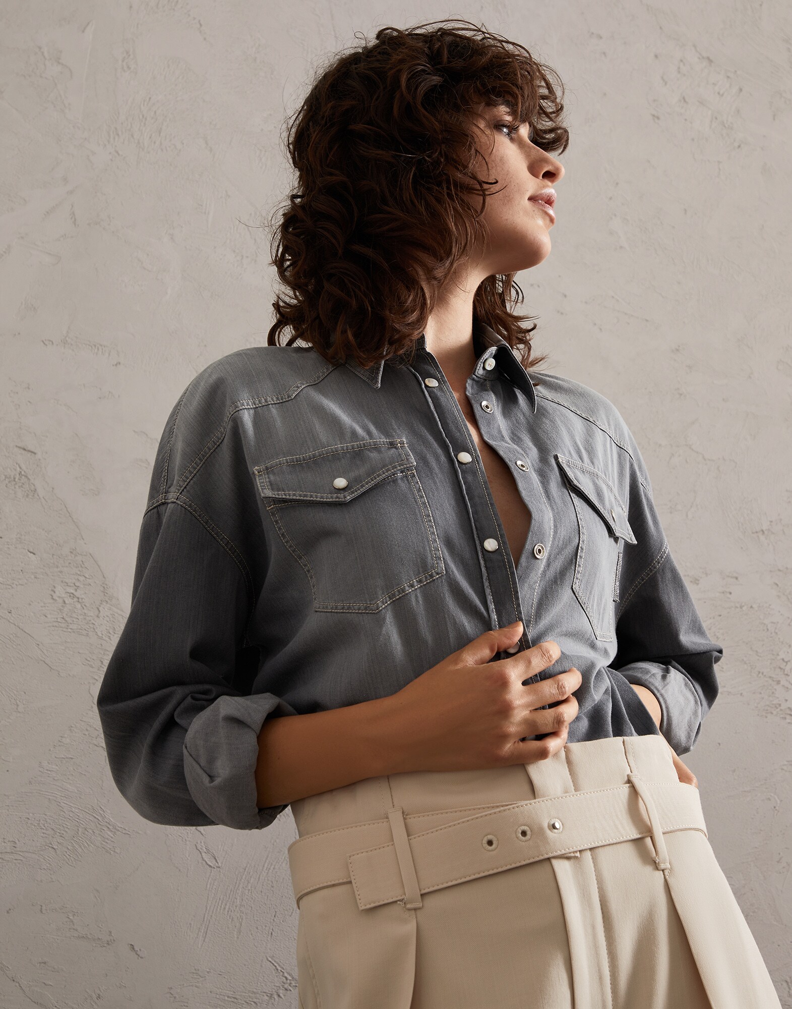 Denim Shirt - Editorial view