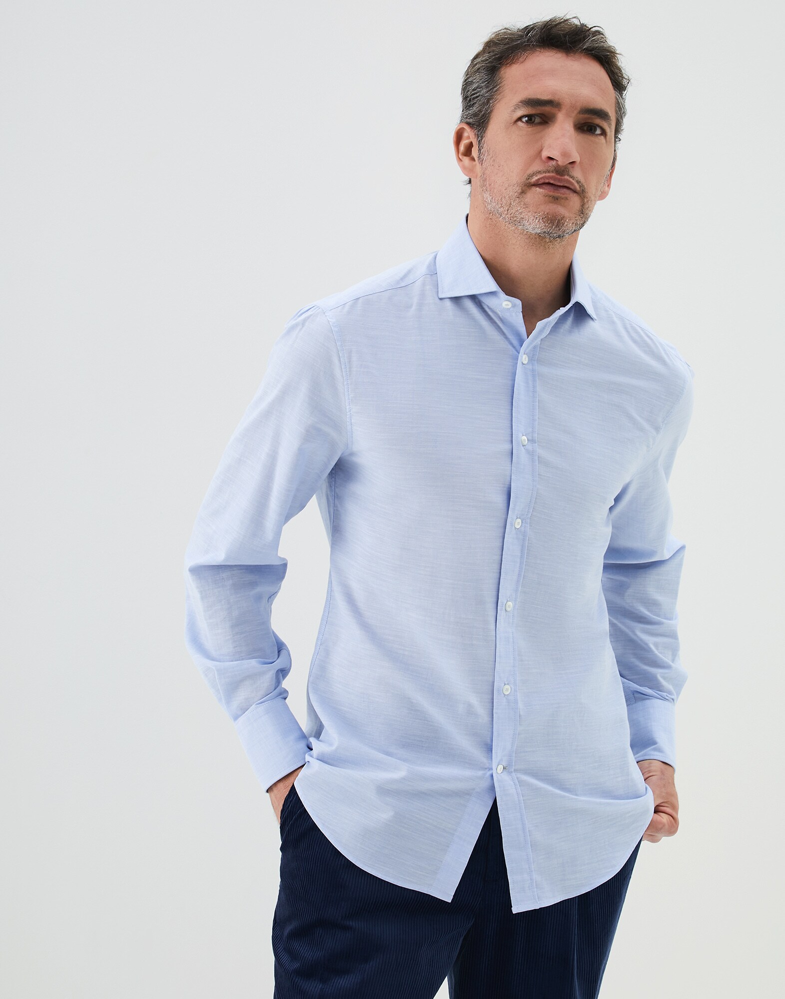 French Collar Shirt - Front