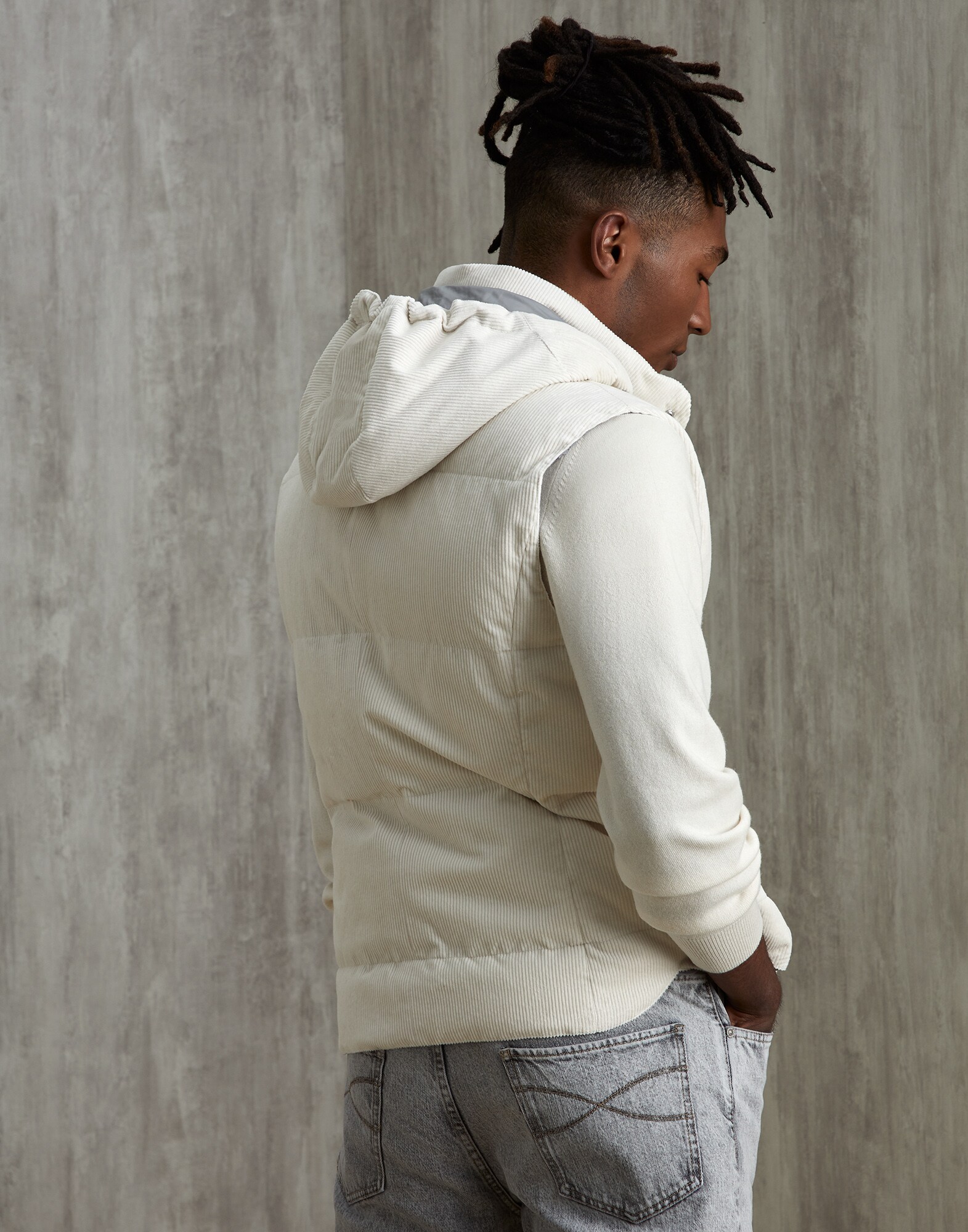 Down Vest - Back view