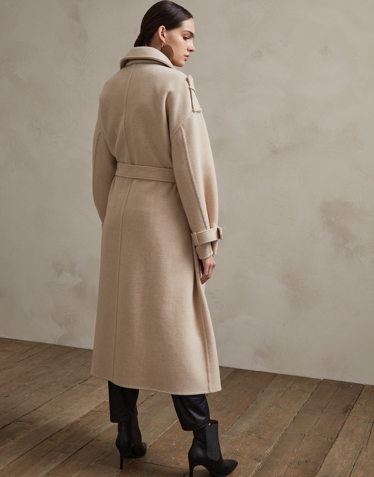 Coat Beige Woman 1 - Brunello Cucinelli