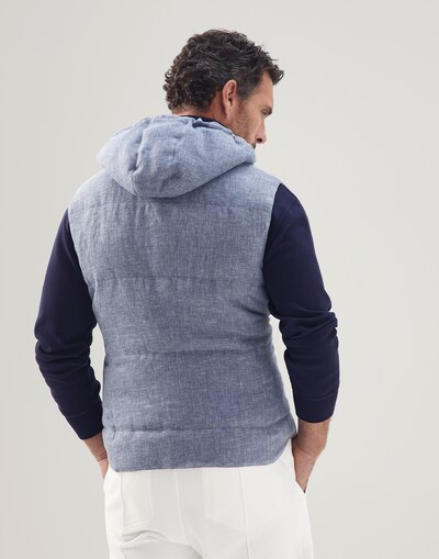 Down Vest - Back view
