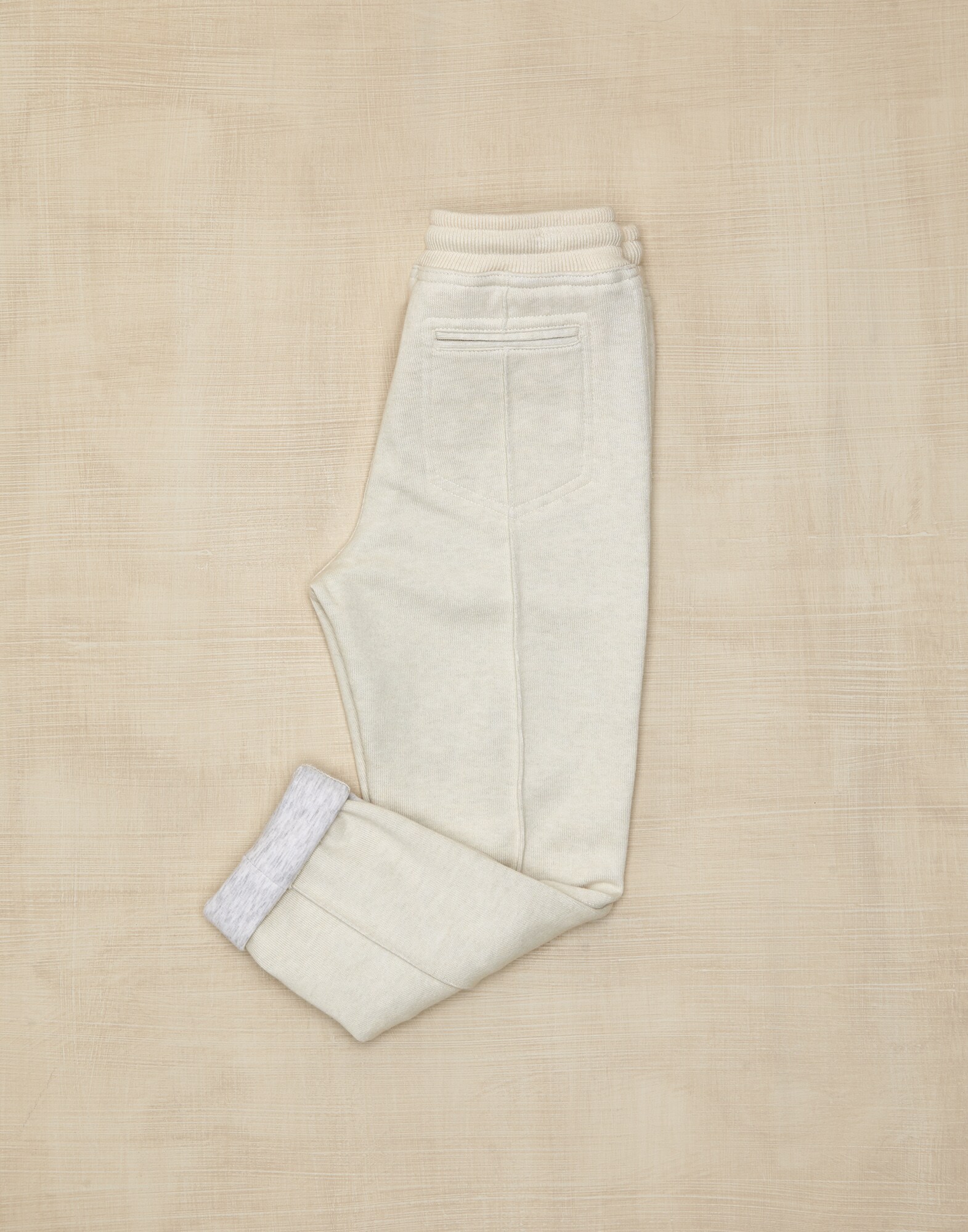 Trousers Ivory Boy 1 - Brunello Cucinelli