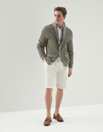 Button-front Cardigan - Full look