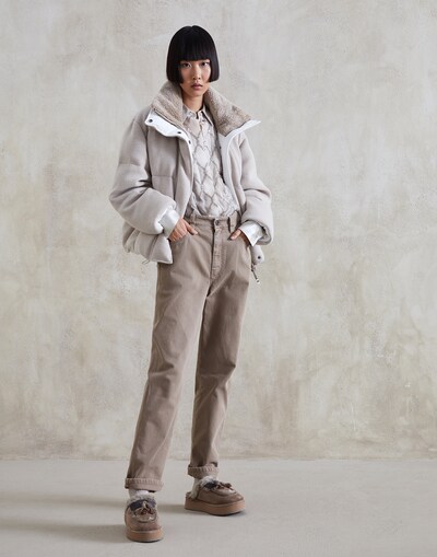 Knit Down Jacket - Full look