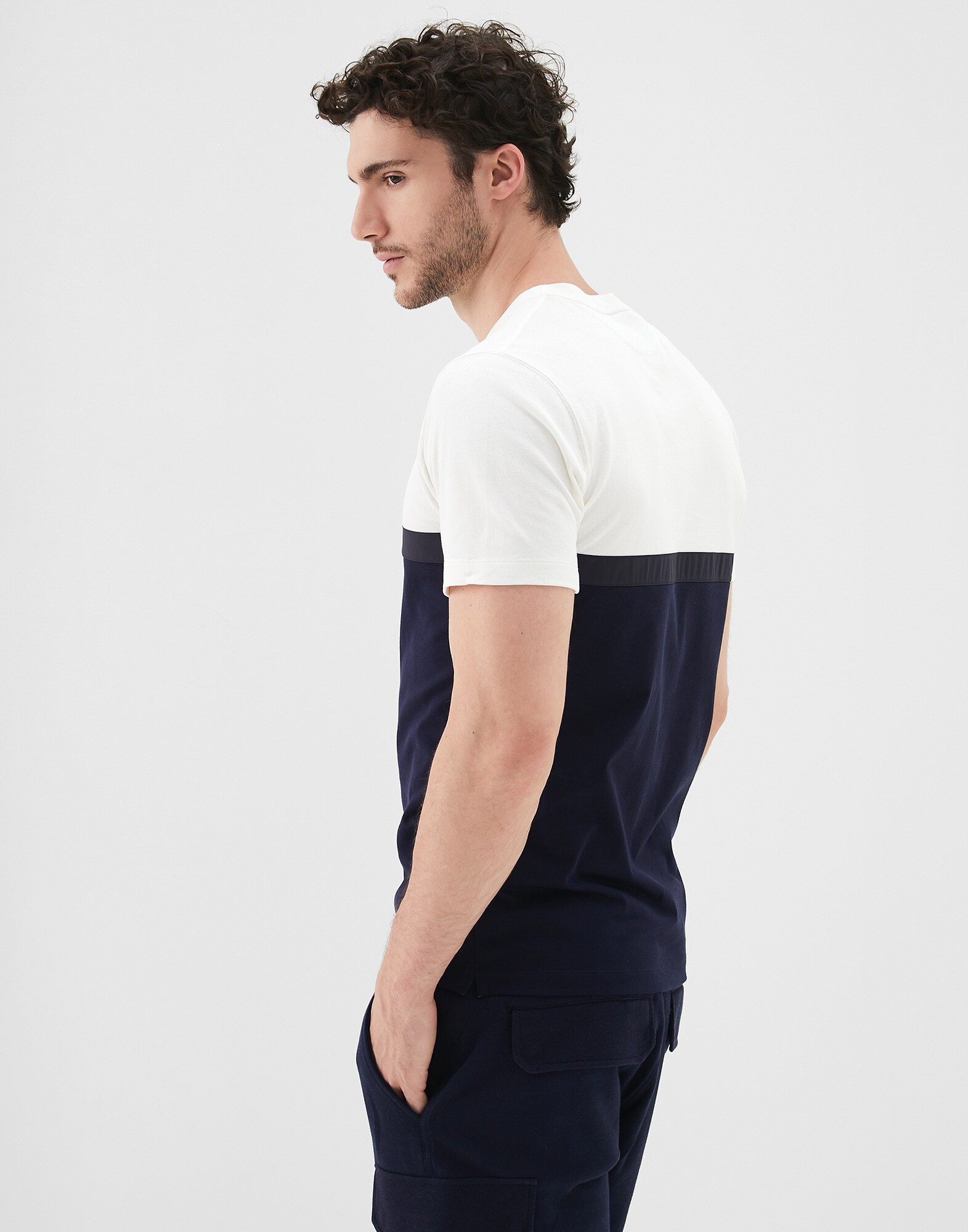 T-Shirt Cobalt Man 2 - Brunello Cucinelli