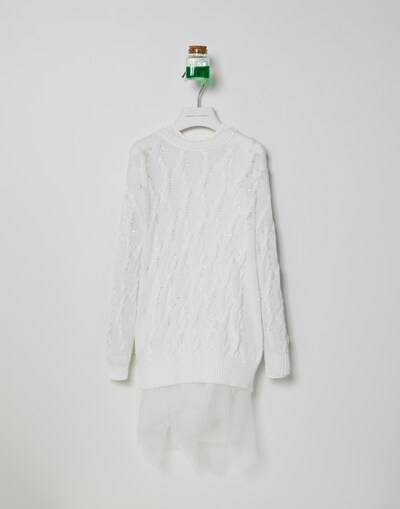 Knit dress White Girl - Brunello Cucinelli 