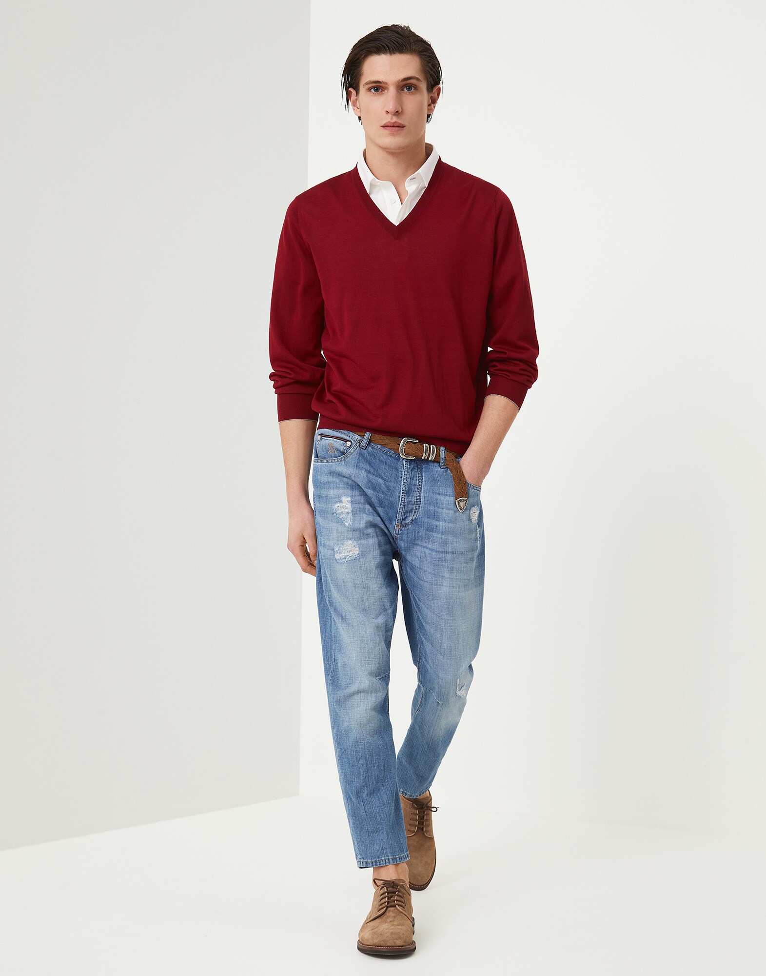 V-neck - Full look