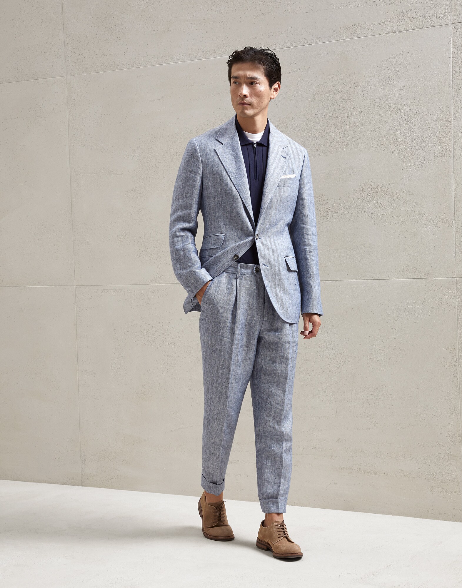Polo-Style Sweater - Full look