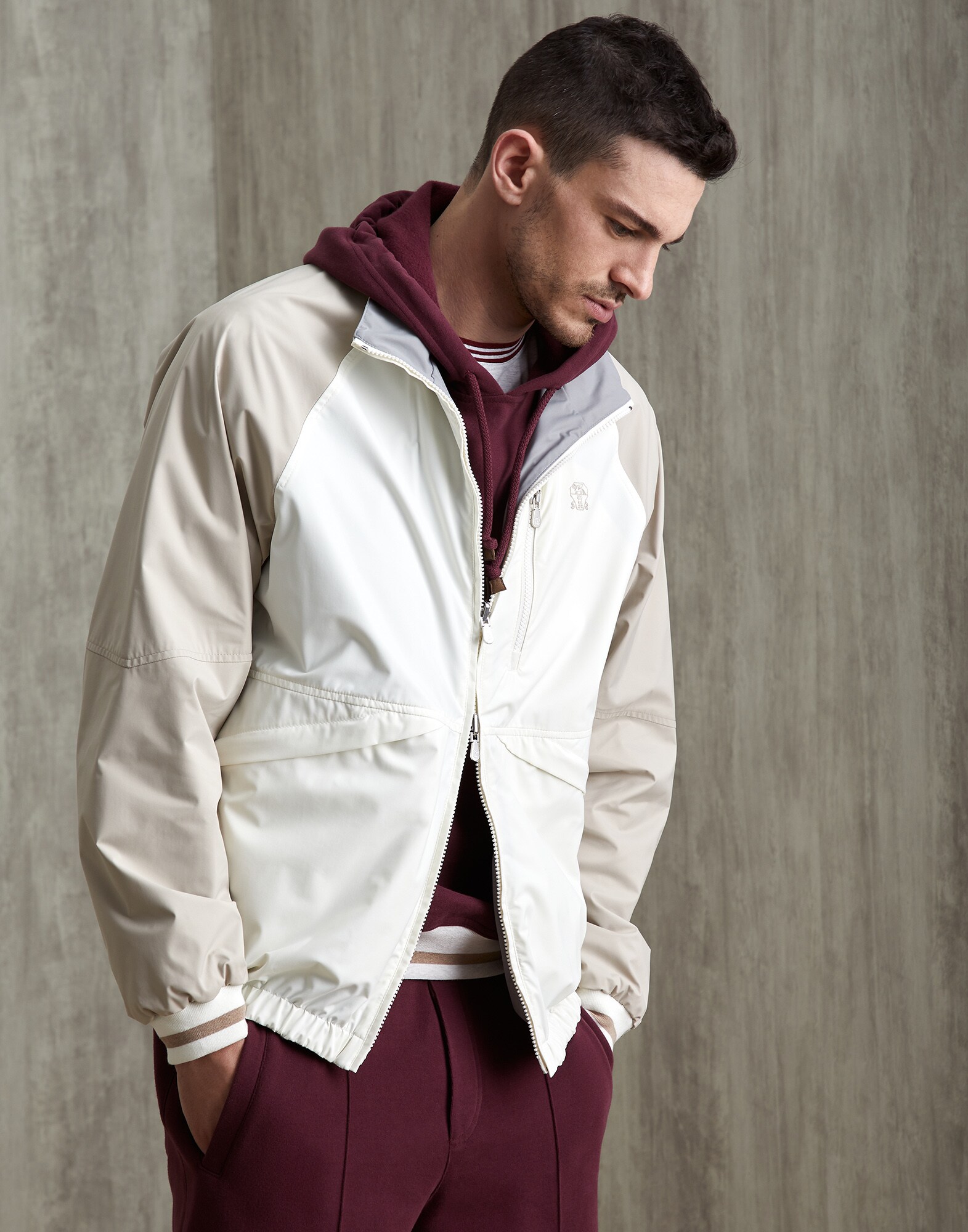 Reversible outerwear Panama Man - Brunello Cucinelli