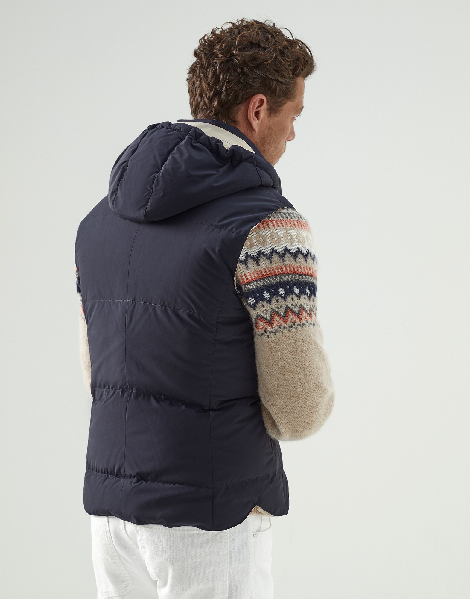 Down Vest - Back view