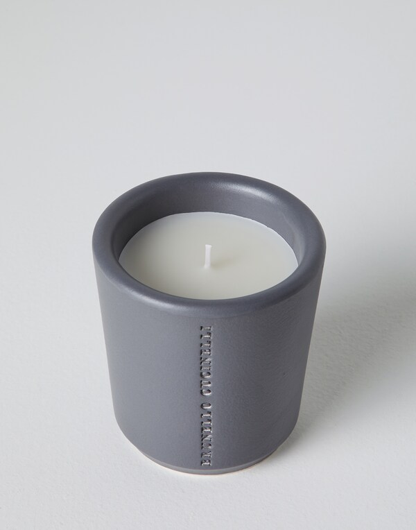 Candle in matte vessel Dark Grey Lifestyle - Brunello Cucinelli 