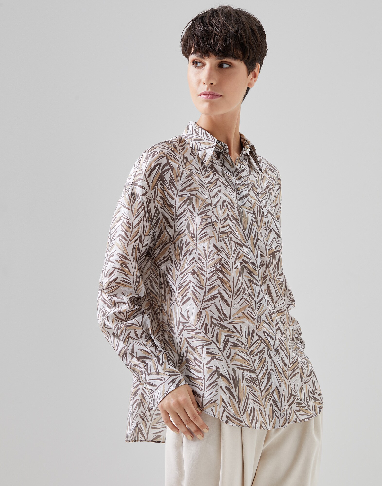 Silk Shirt - Front view