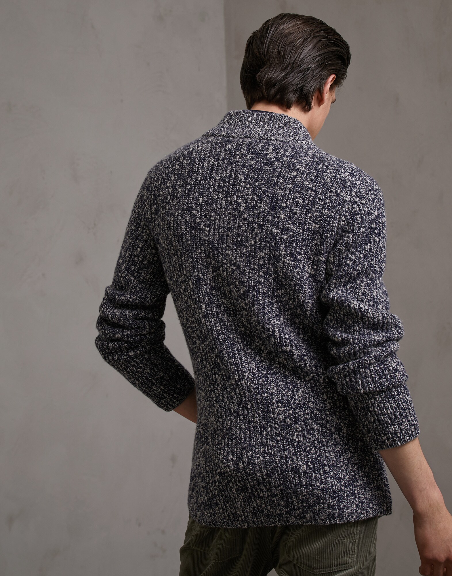 Button-front Cardigan - Back view