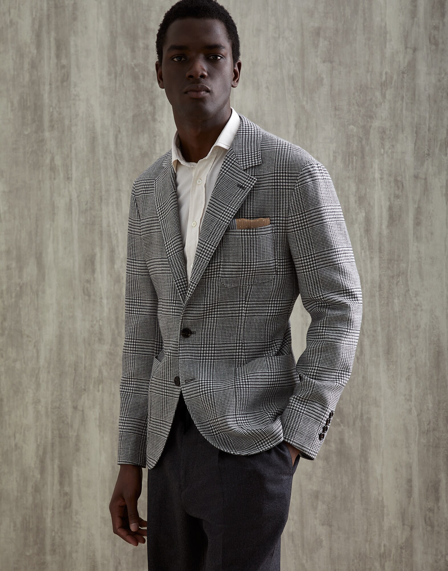 Single Breasted Blazer - Front view
