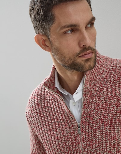Zip-front Cardigan - Detail view