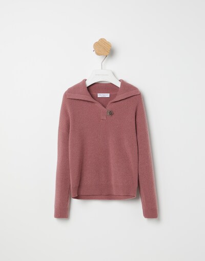 High Neck Sweater - Front view