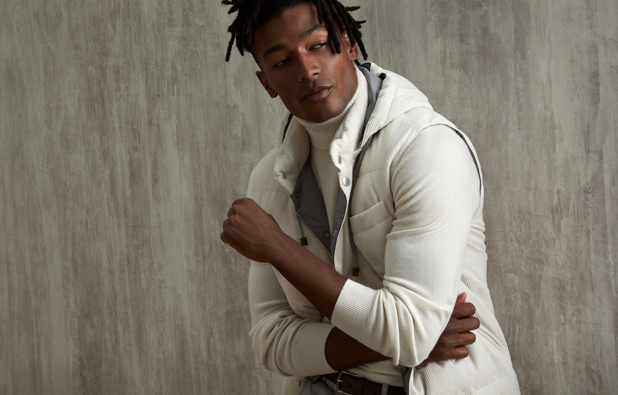 Down Vest - Horizontal view