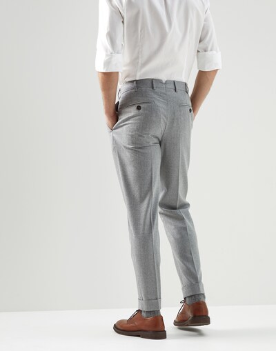 Flat front - Back view