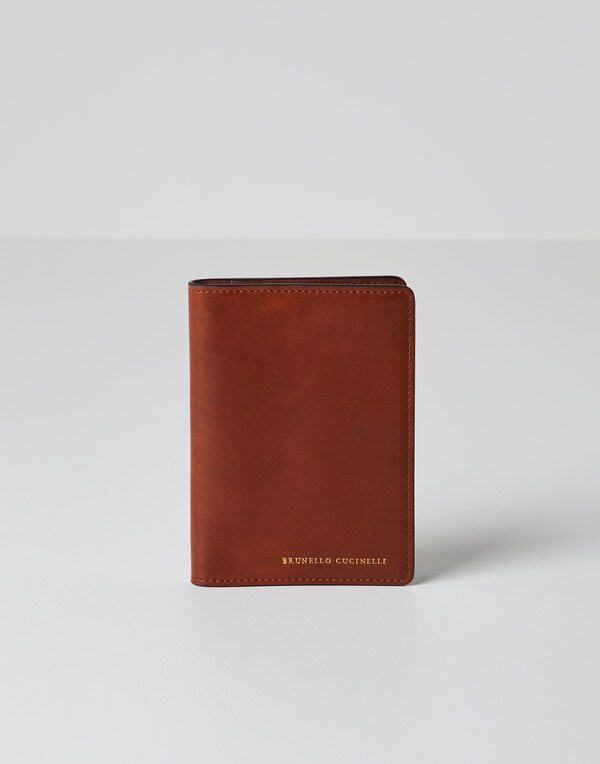 Passport holder Brown Lifestyle - Brunello Cucinelli