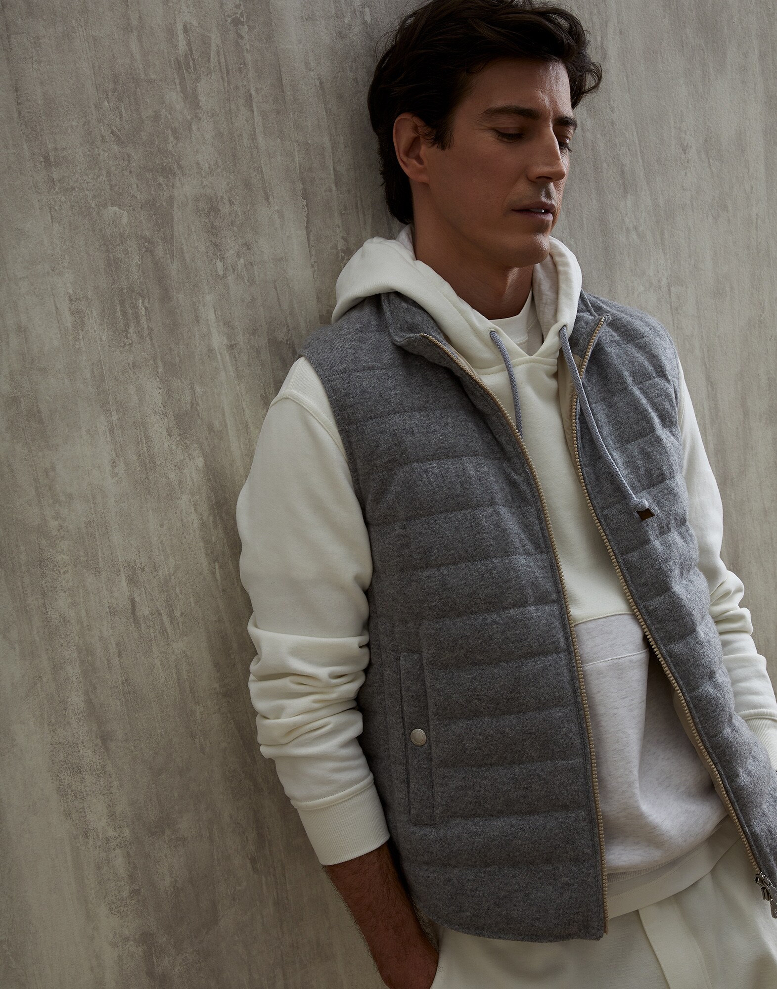 Knit Down Jacket - Editorial view