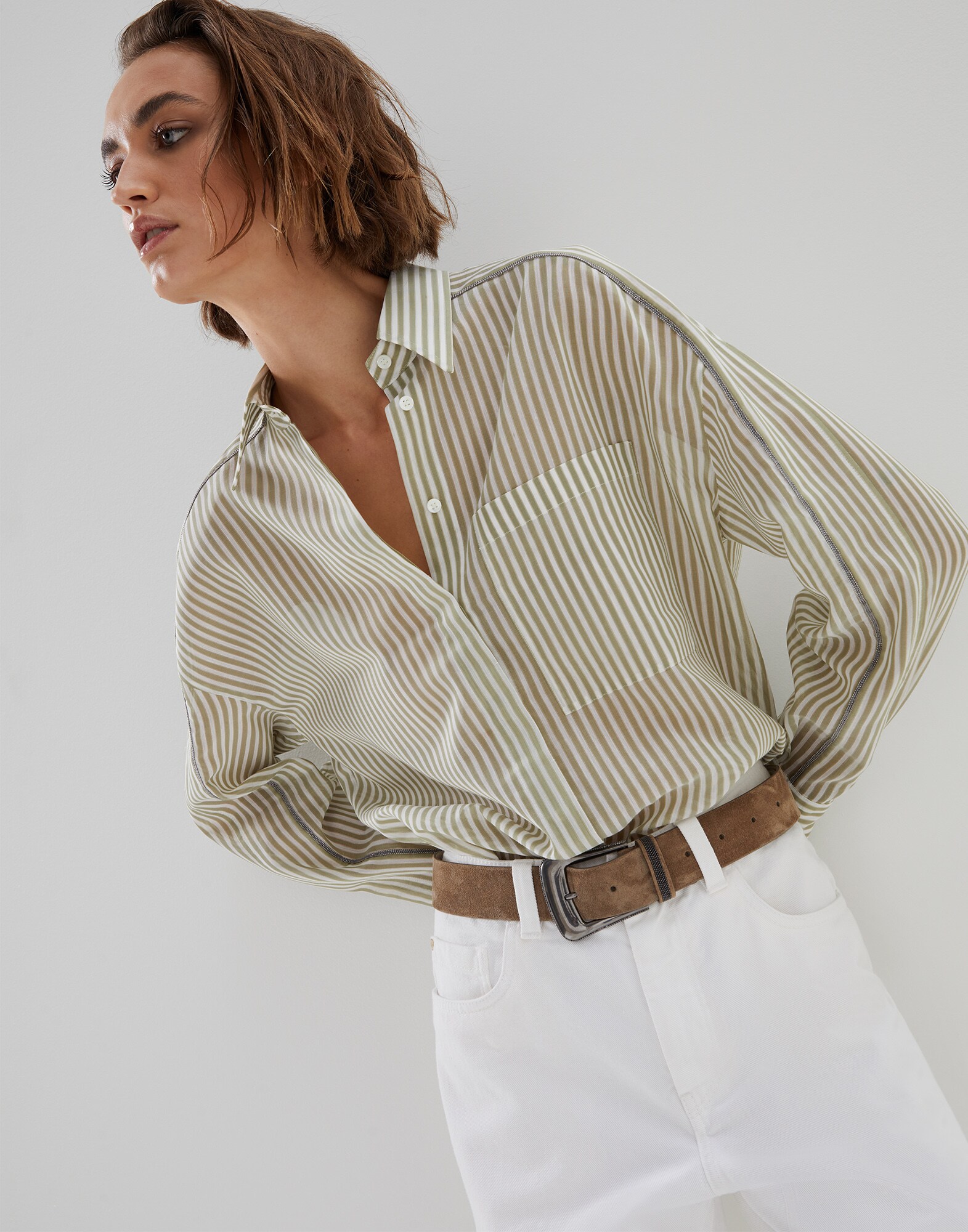 Silk Shirt - Editorial view