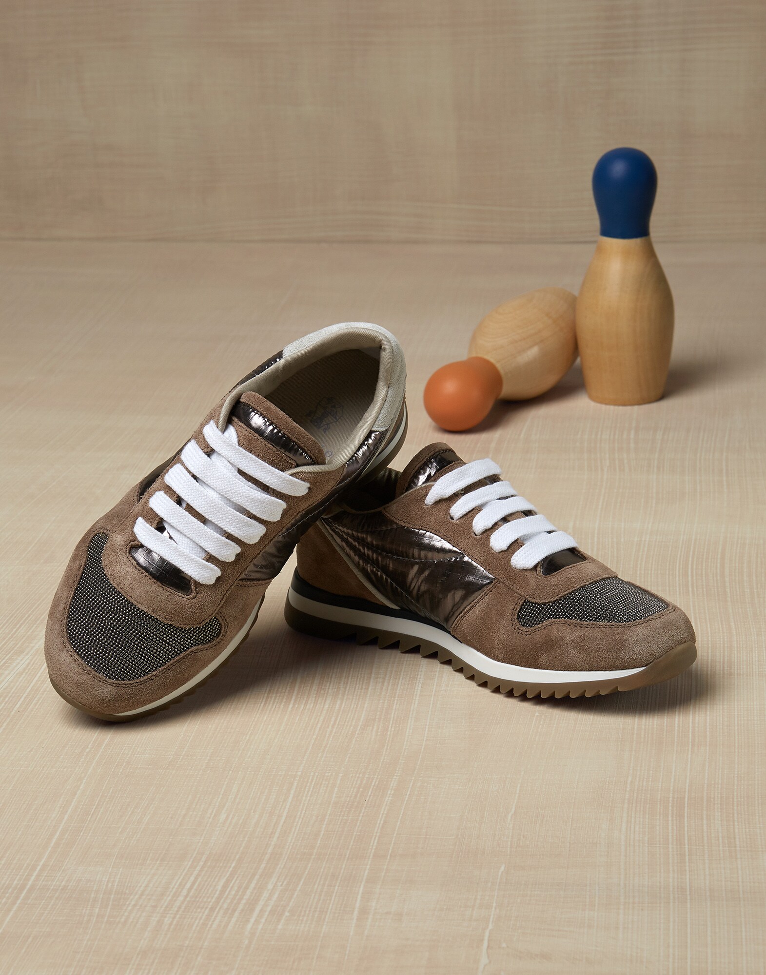 Sneakers Hazelnut Girl 1 - Brunello Cucinelli