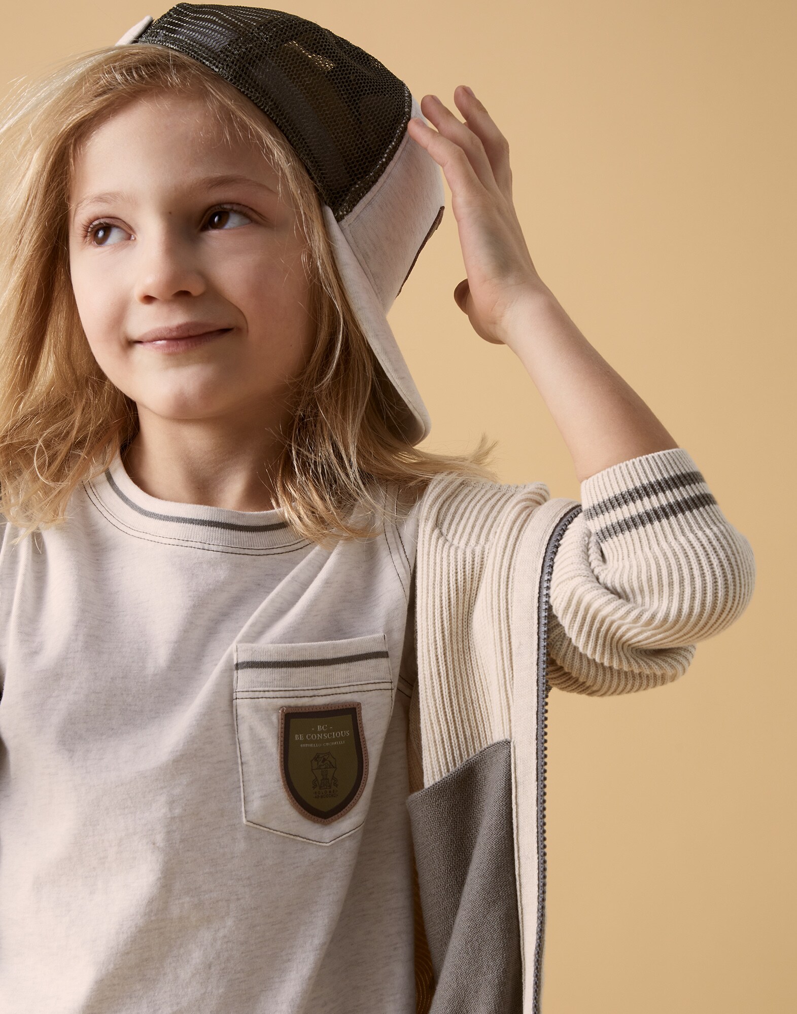 Hooded Cardigan - Editorial view