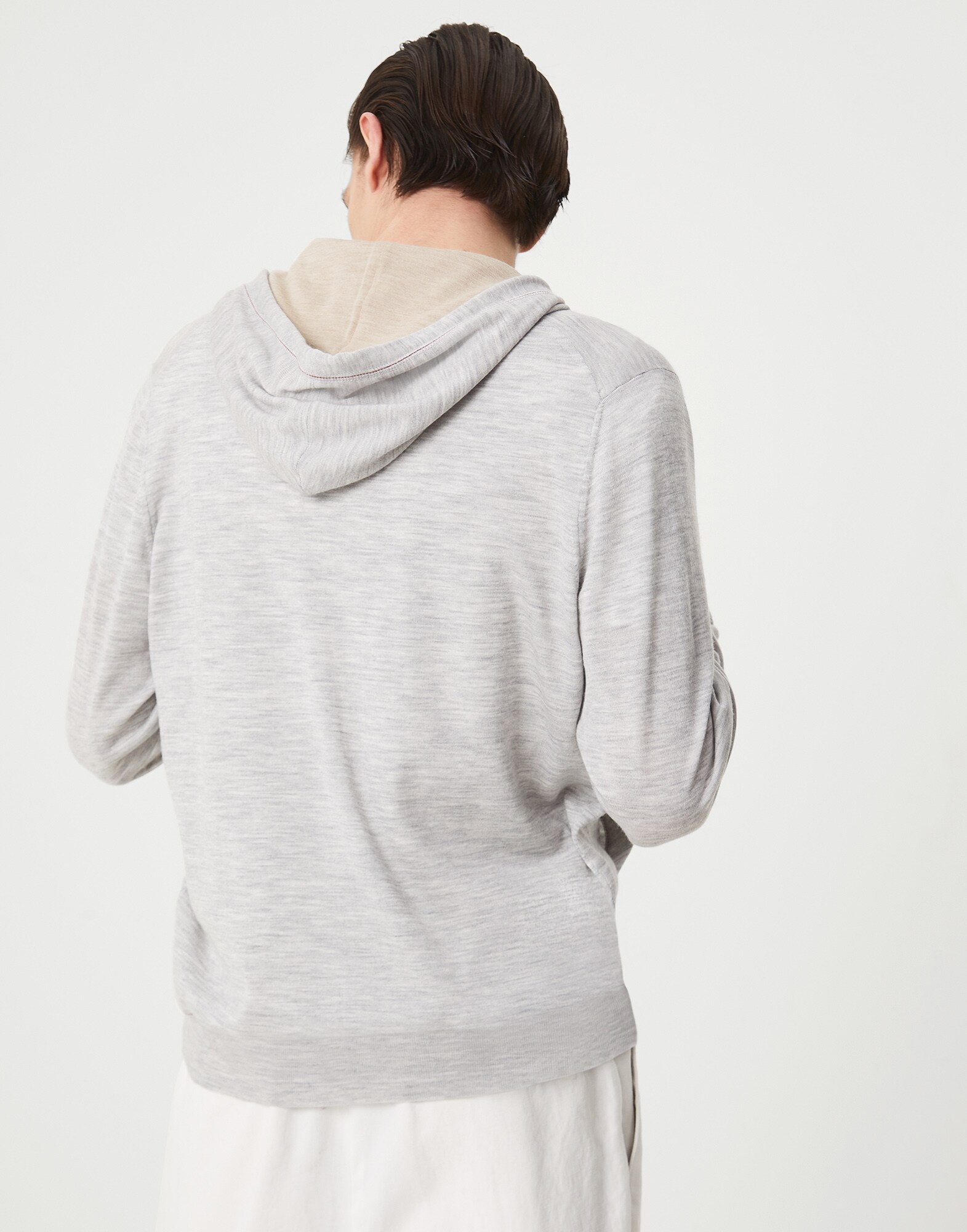Zip-front Cardigan - Back view