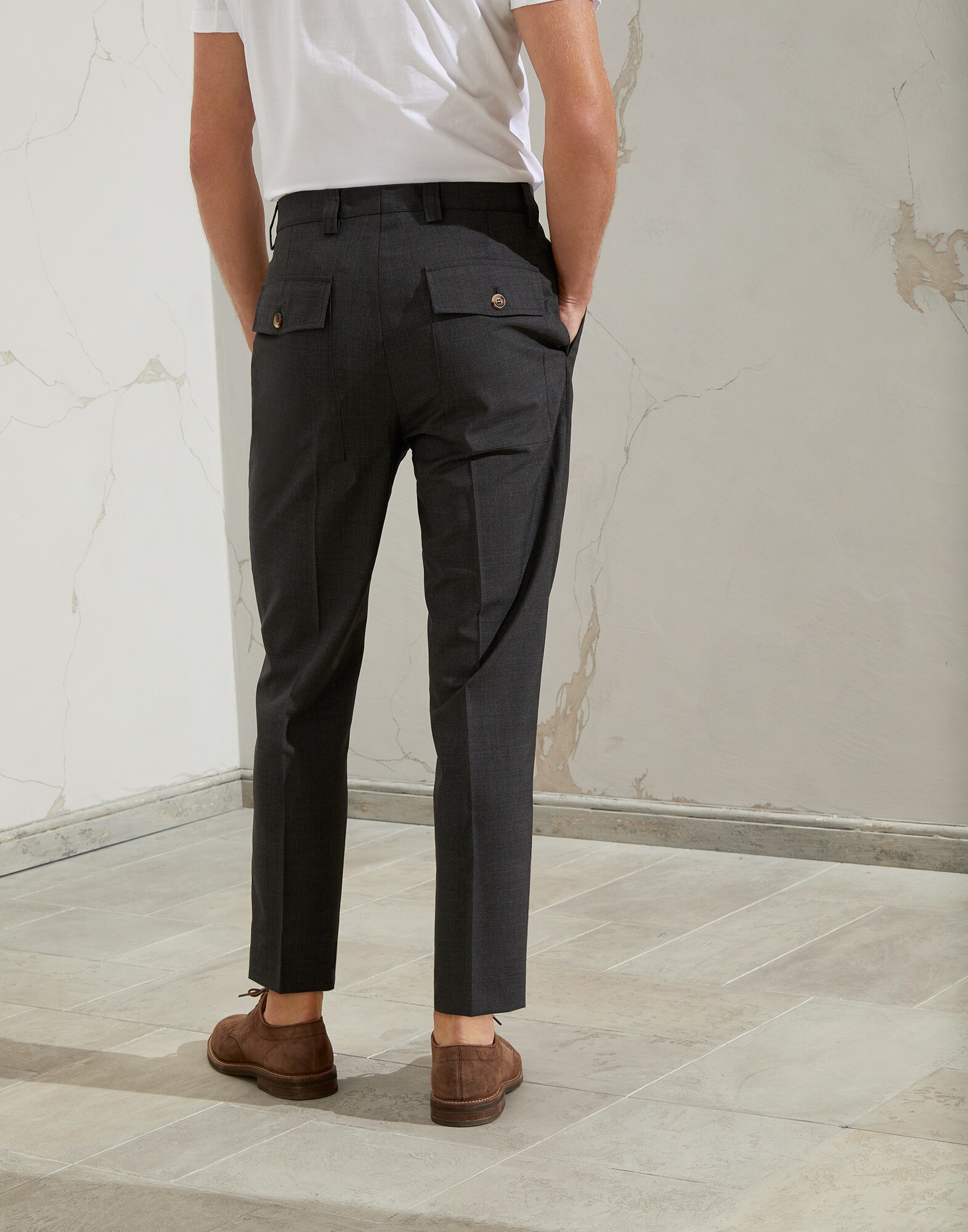 Trousers - Back view