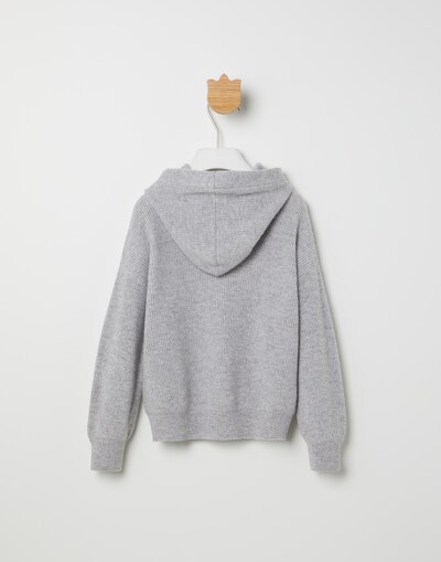Hooded Cardigan - Back view
