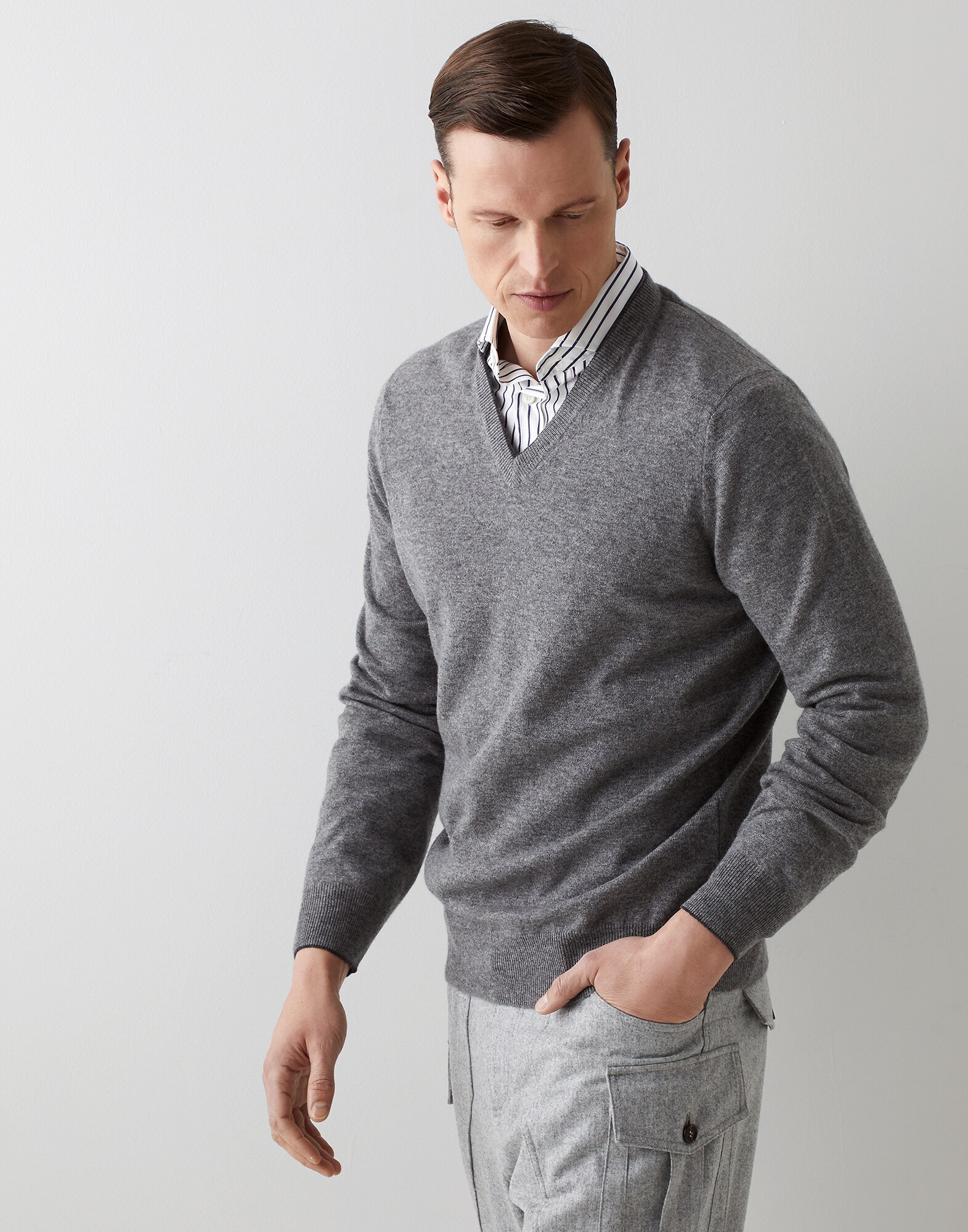 V-neck - Front view