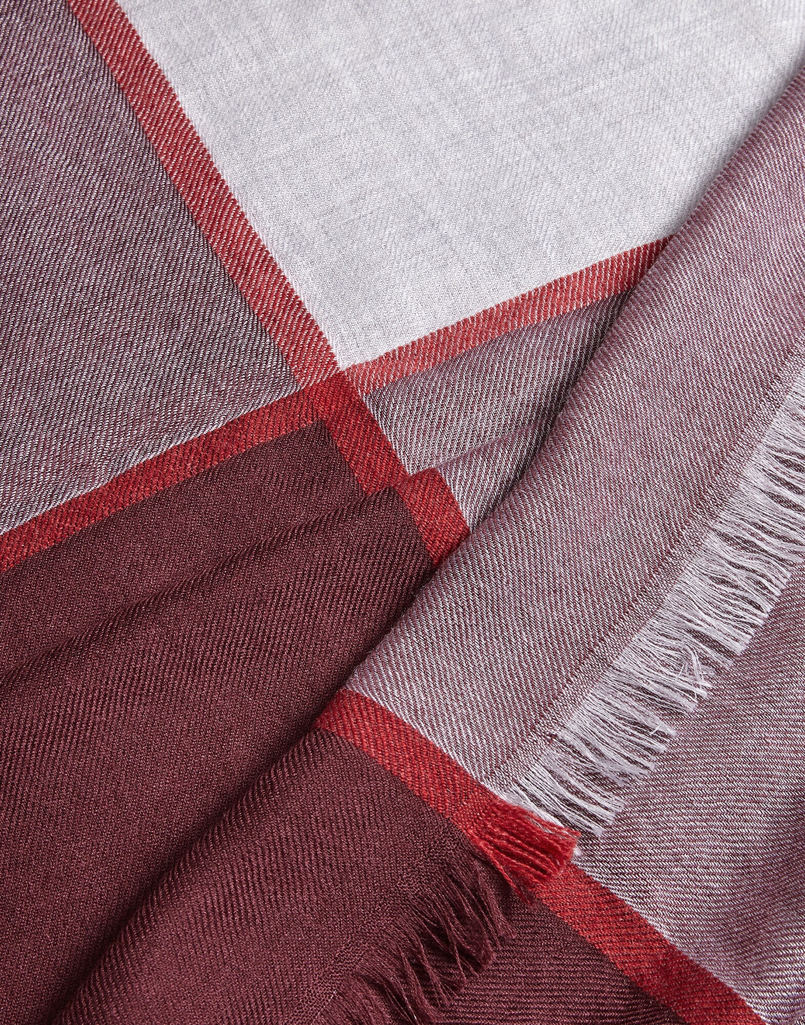 Patterned Scarf - Detail