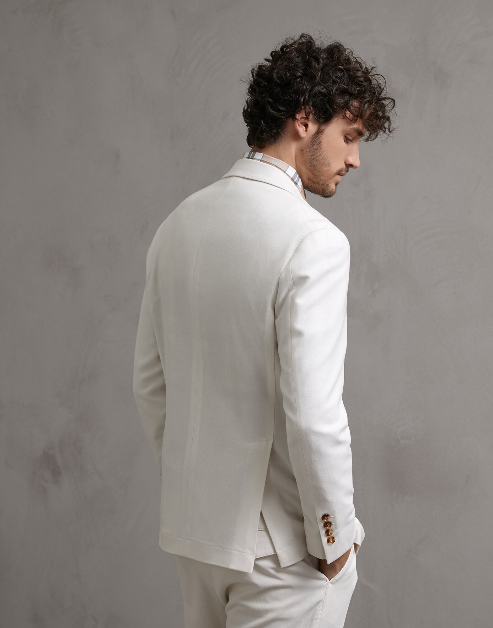 Single Breasted Blazer - Back