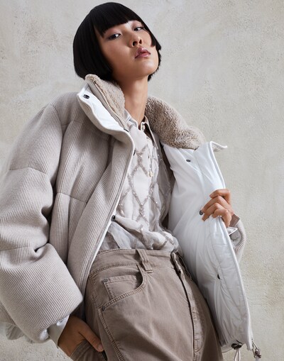 Knit Down Jacket - Editorial view