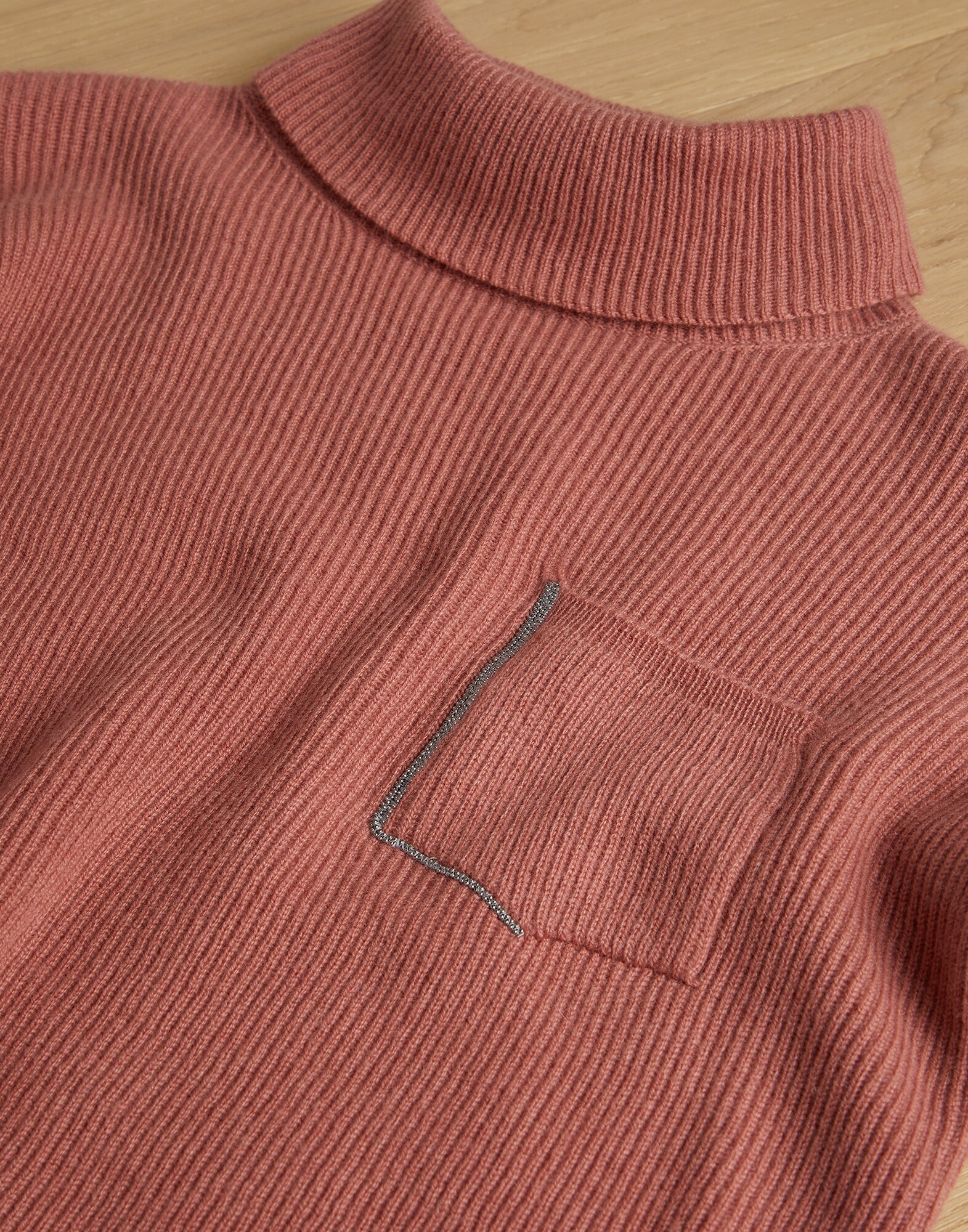 High Neck Sweater - Detail view