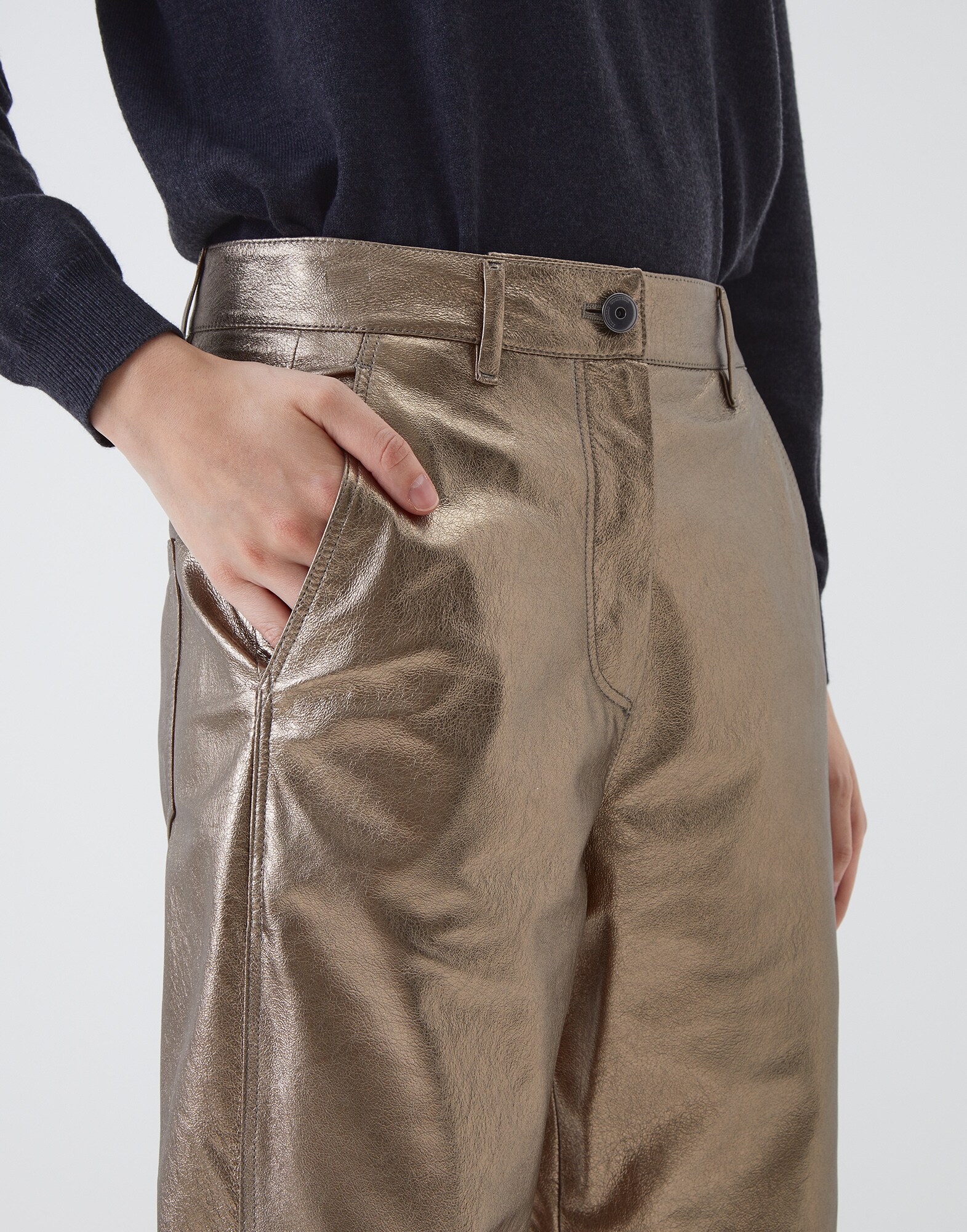 Leather Trousers - Detail