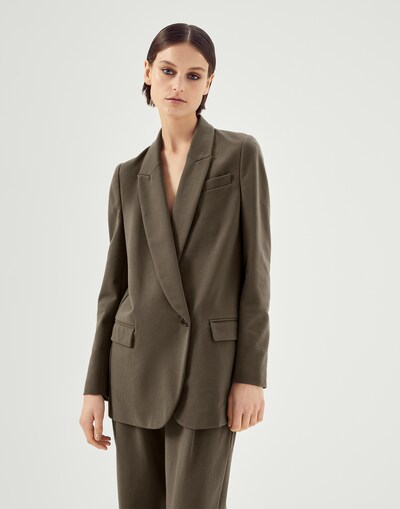 Blazer with monili Military Woman -
                        Brunello Cucinelli
                    