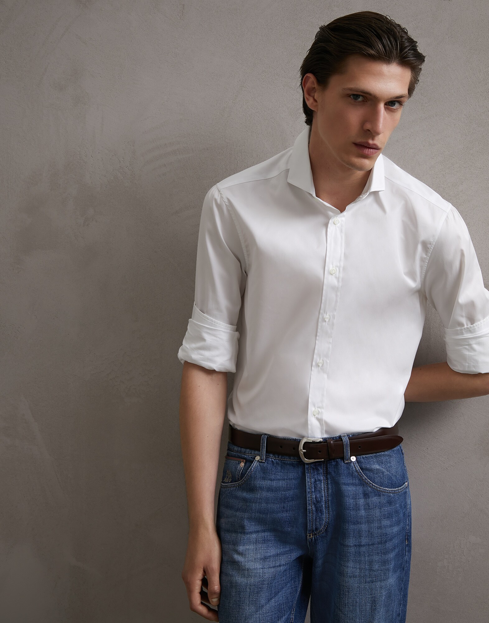 French Collar Shirt - Editorial view
