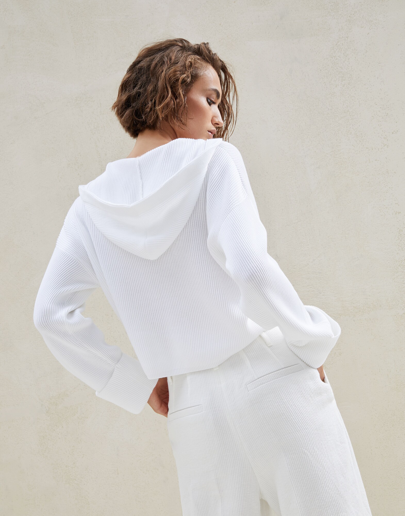 Hooded Sweater - Back view