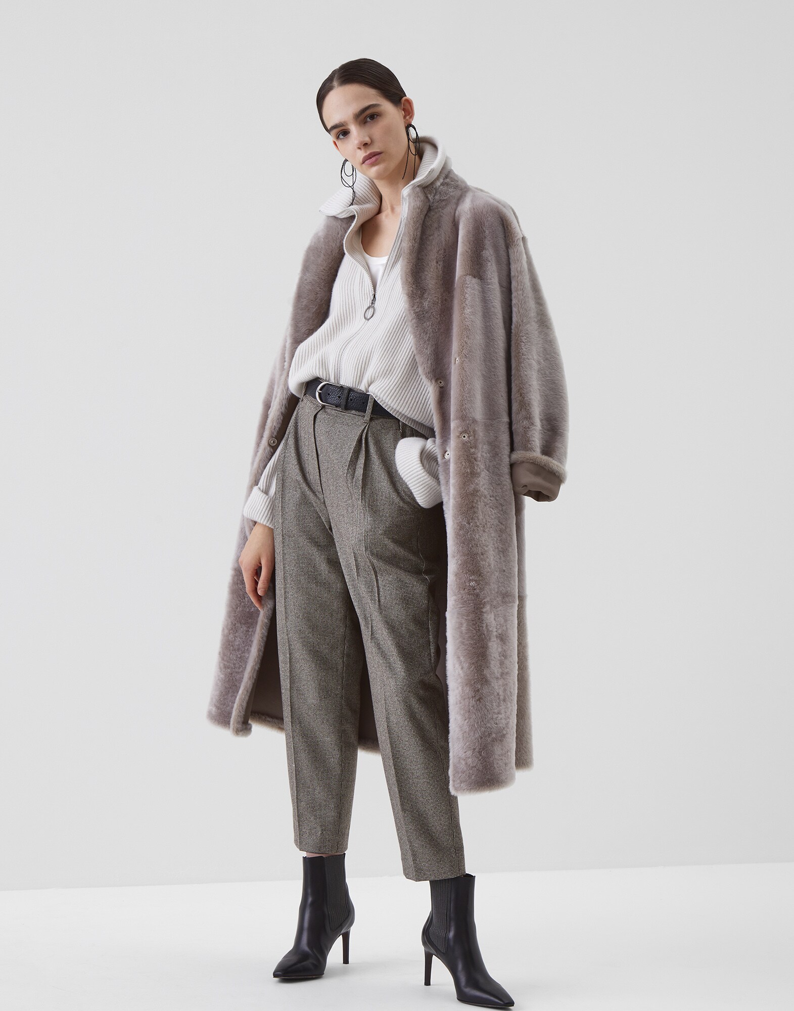 Leather Light Brown Woman 3 - Brunello Cucinelli