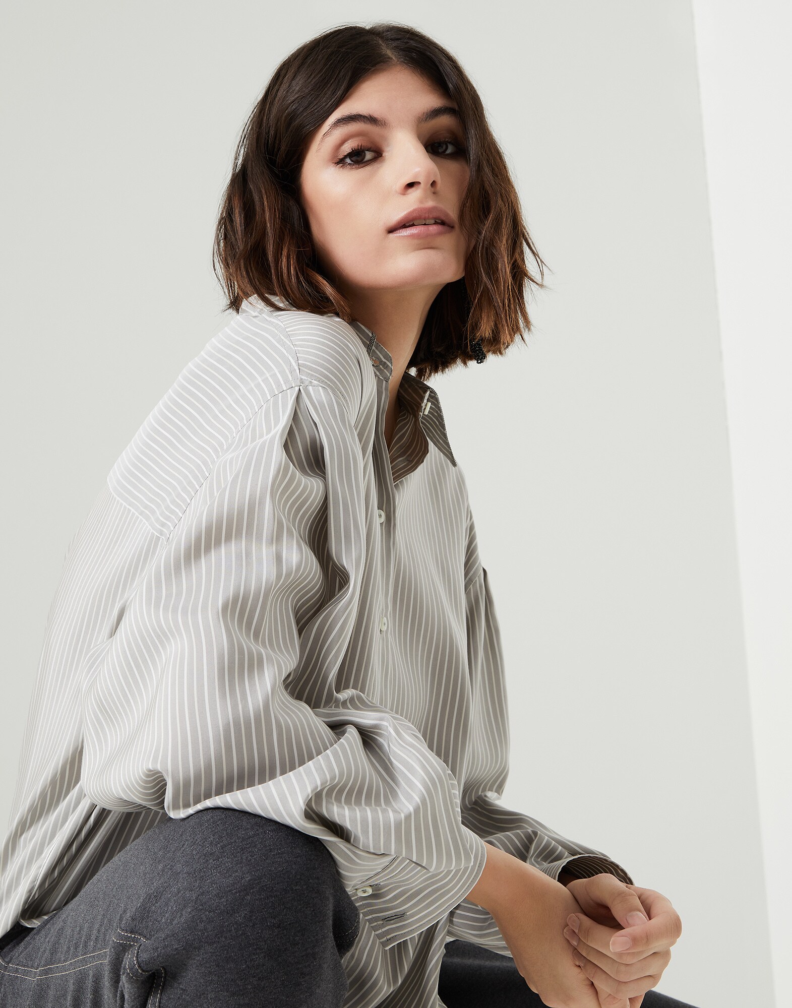 Silk Shirt - Editorial view