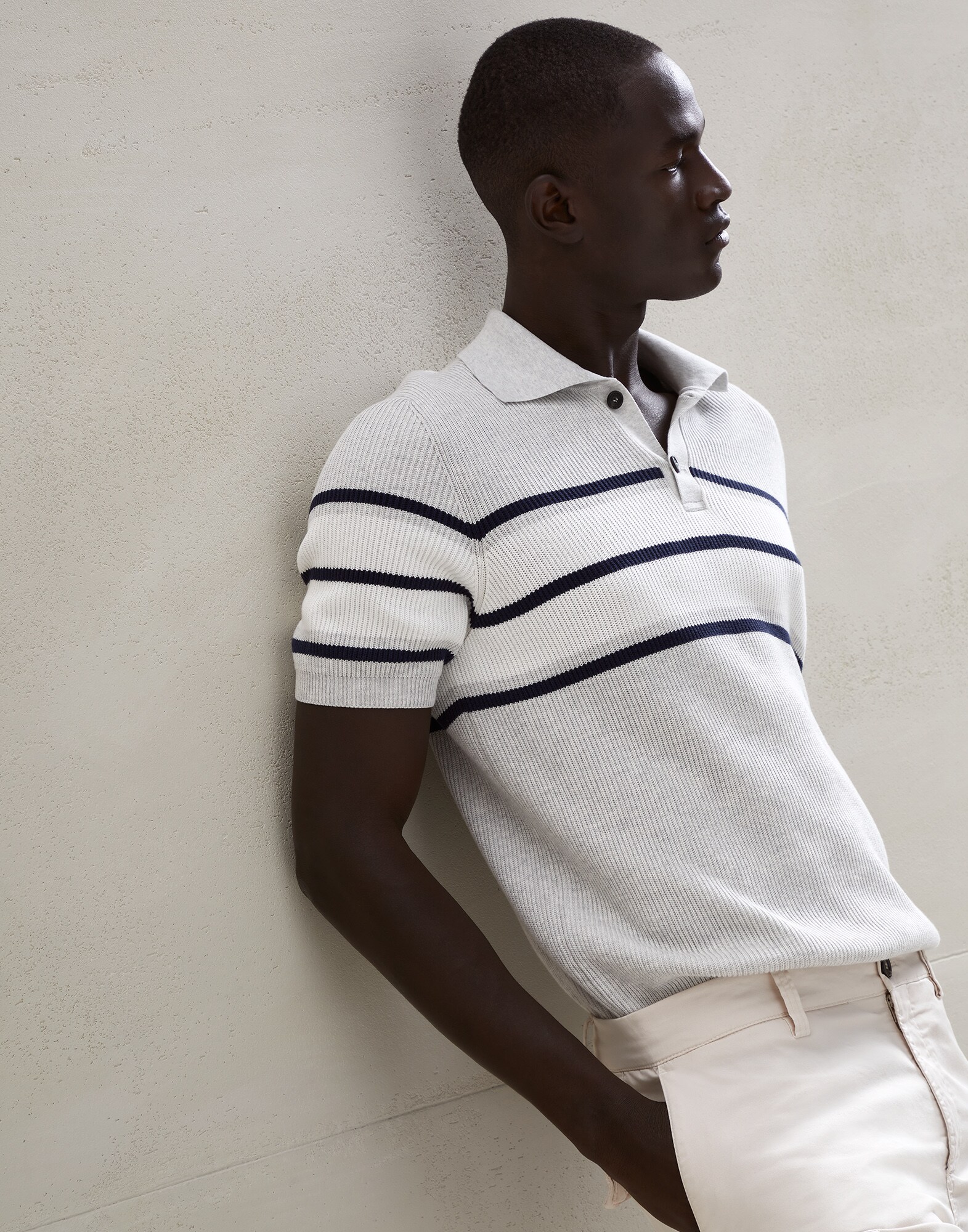 Polo-Style Sweater - Editorial view