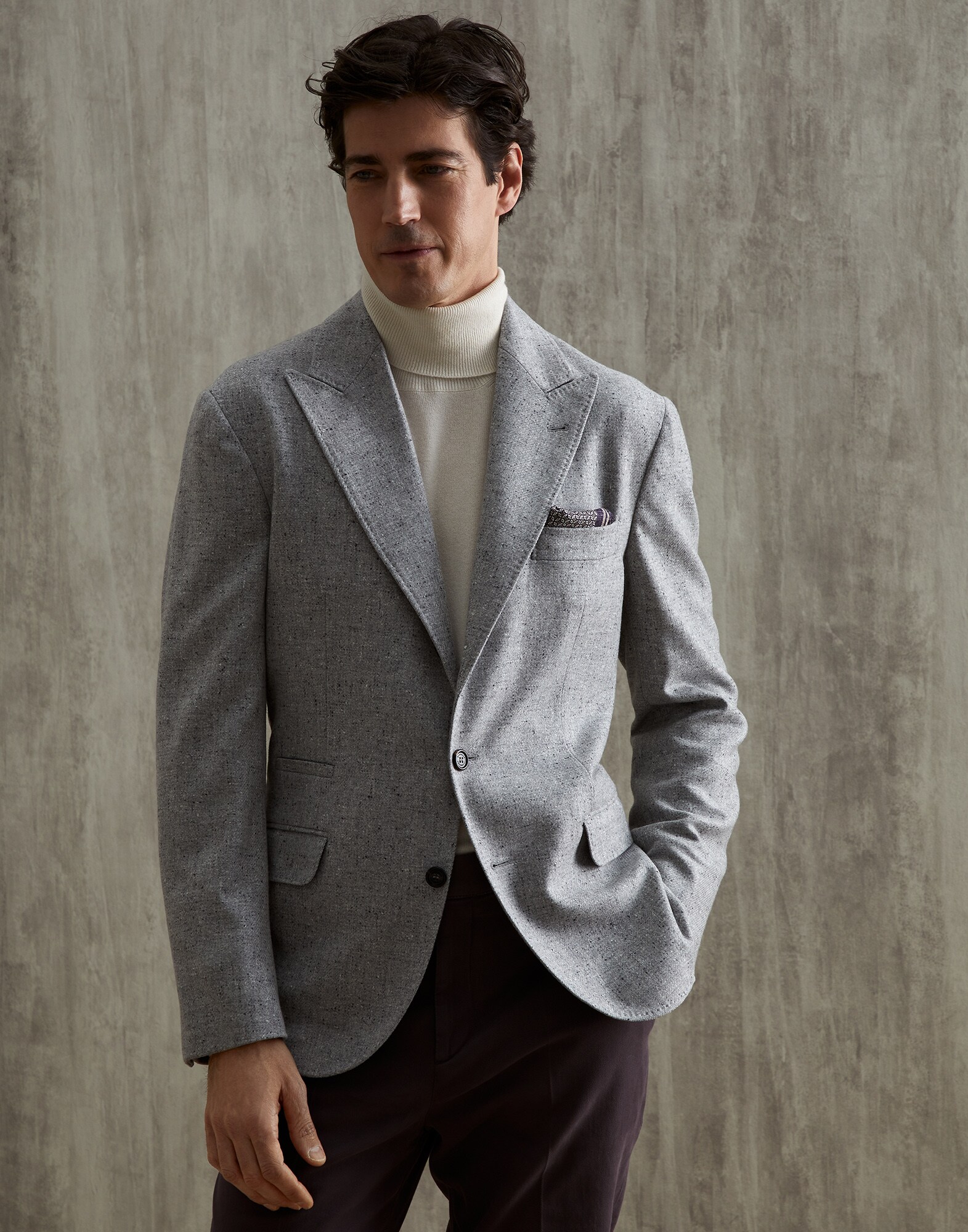Single Breasted Blazer - Front view