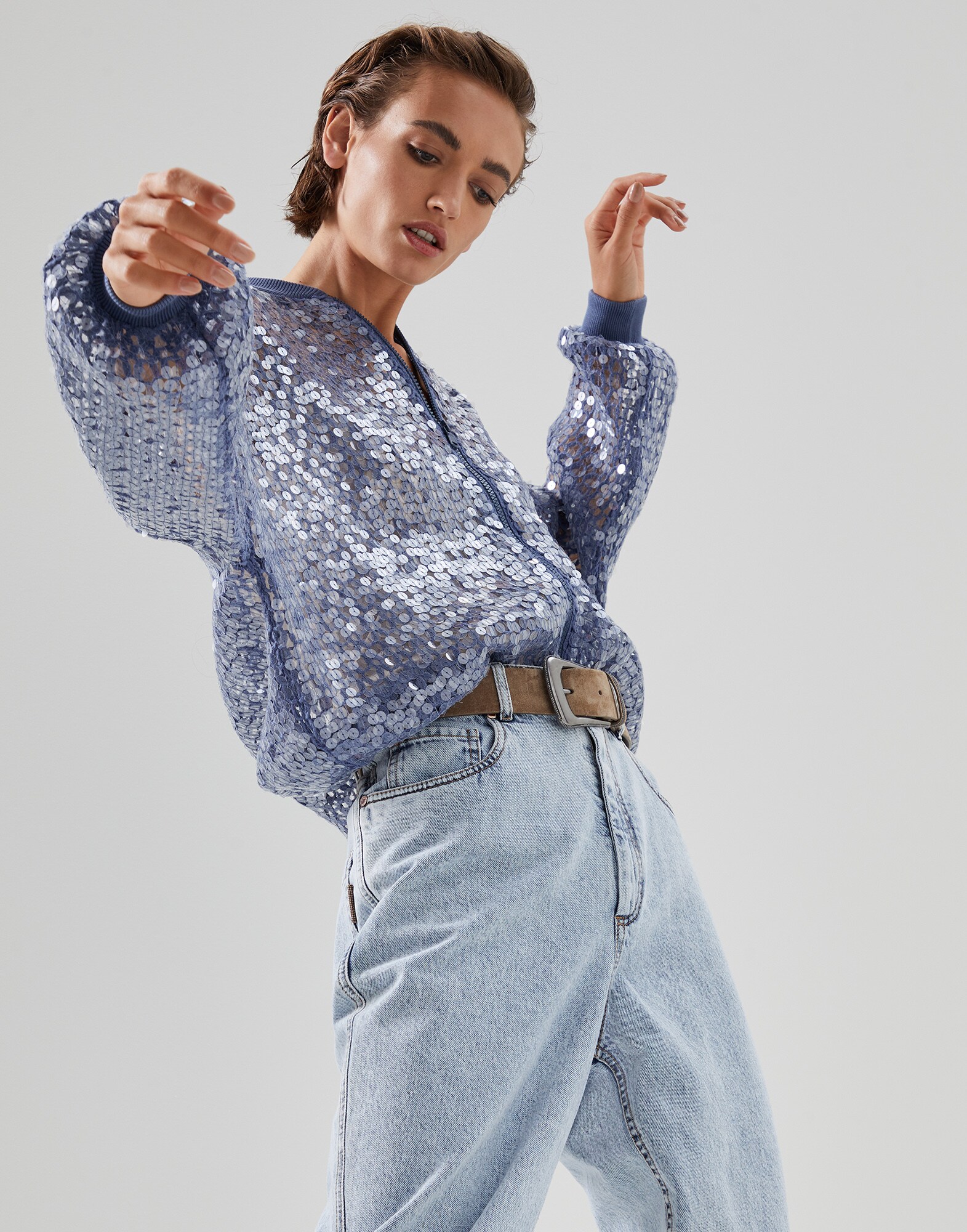 Outerwear-style Cardigan - Editorial view
