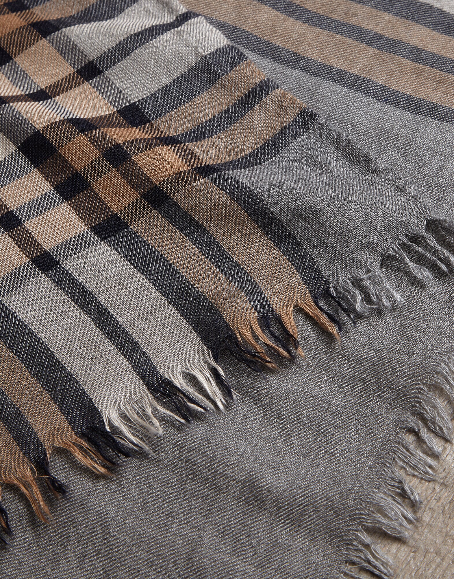 Patterned Scarf - Detail view