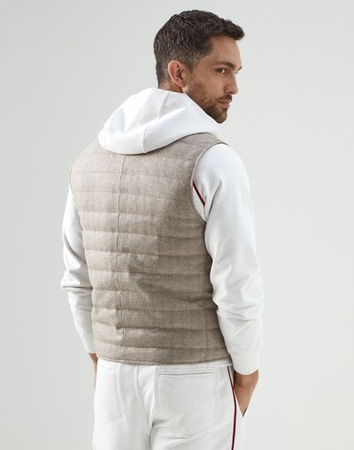 Down Vest - Back view