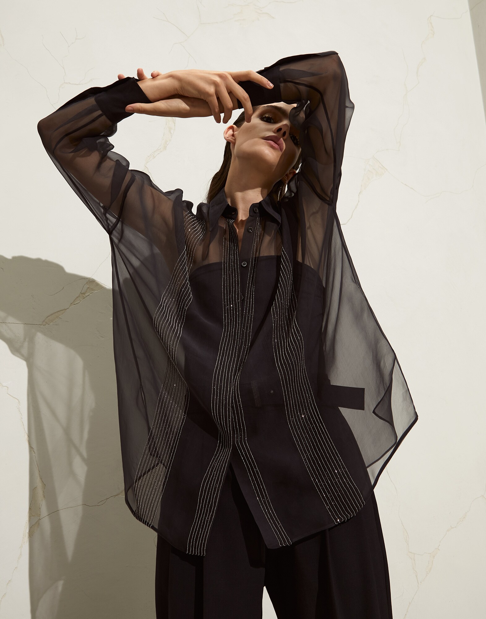 Silk Shirt - Editorial view